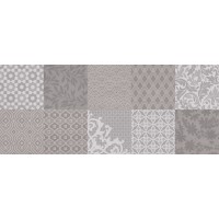 Kерамическая плитка Golden Tile Osaka Стена Pattern серый 200х500