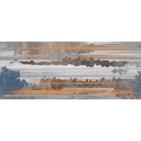 Kерамическая плитка Golden Tile Osaka Стена Brush серый 200х500