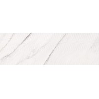 Керамічна плитка Opoczno Carrara Chic WHITE CHEVRON STRUCTURE GLOSSY 29X89 G1