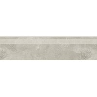 Керамогранит Opoczno Grand Concrete Quenos LIGHT GREY STEPTREAD 29,8X119,8