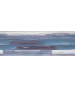 Kерамическая плитка Opoczno Elegant Stripes ARTISTICO BLUE INSERTO GEO 25X75