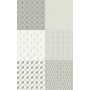 Kерамическая плитка Golden Tile Verdelato Декор Patchwork айвори 250х400
