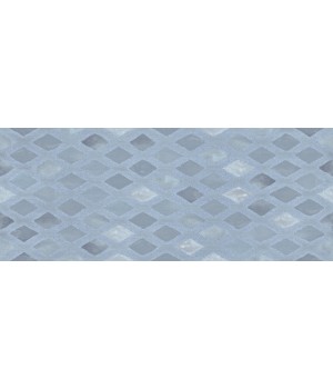 Kерамическая плитка Golden Tile La Manche Декор голубой 200х500