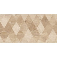 Kерамическая плитка Golden Tile Marmo Milano Стена (Rhombus) бежевый 300х600