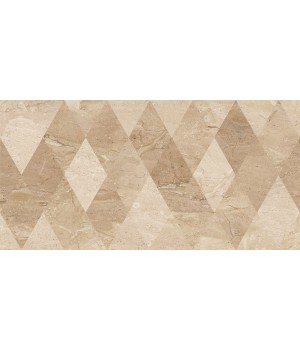 Керамічна плитка Golden Tile Marmo Milano Стіна (Rhombus) бежевий 300х600