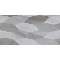 Керамічна плитка Golden Tile Lazurro Стіна leaves сірий 300х600