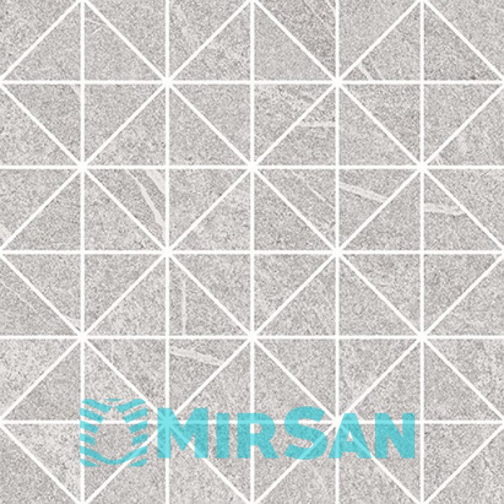 Керамічна плитка Opoczno Grey Blanket TRIANGLE MOSAIC MICRO 29X29
