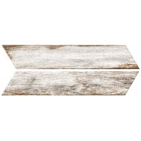 Kерамическая плитка Oset Bora WHITE CHEVRON 400×80×8