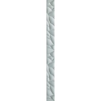 Kерамическая плитка Paradyz Esten Listwa Szklana Silver 4,8x59,5