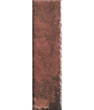 Kерамическая плитка Paradyz Scandiano Rosso STRUKTURA ELEWACJA 6,6x24,5