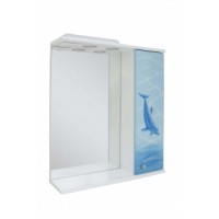 Дзеркало 60 Дельфін праве (Код: ДЗ-0160-R)