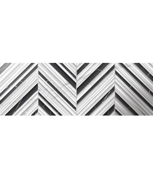 Керамическая плитка Selecta Carrara White Plus DEC IMPERIAL REC-BIS Ibero 400x1200x12