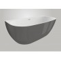 Акрилова ванна RISA графітова, 170 x 80 см Polimat