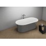 Акрилова ванна AMONA NEW графітова, 150 x 75 см Polimat