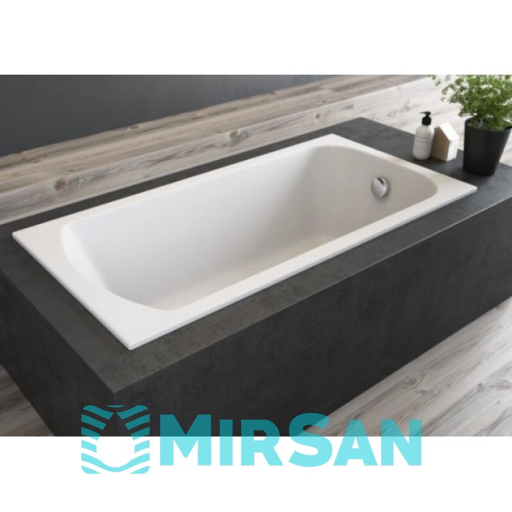 Прямокутна ванна CLASSIC SLIM, 170 x 75 см Polimat