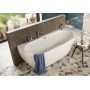 Акрилова ванна RISA біла, 170 x 80 см Polimat