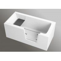 Акрилова ванна з дверцятами AVO, 140 x 70 см Polimat