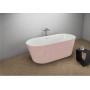 Акрилова ванна UZO рожева, 160 x 80 см Polimat