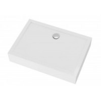 Душовий піддон LIDER компактний білий, 100 x 70 см Polimat