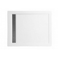 Душовий піддон WEST з решіткою, 120 x 90 см Polimat