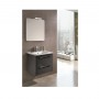 Сантехника Primera C0072911 KLEA Комплект мебели: тумба + раковина + зеркало 60см, серый глянцевый