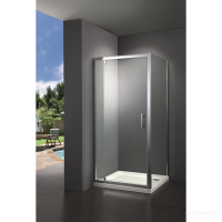 Primera SHRG56106 FRAME Душова кабіна, розпашна -100*100 реверсивна - хром/сіре скло(1уп)