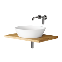 Раковина на столешницу из камня Silkstone PAA Deco 450х450