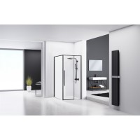 Душова кабіна Rea Solar 90x90 Black MAT REA-K6412