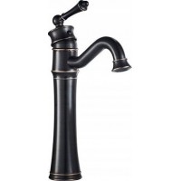 Змішувач для раковини (умивальника) REA VINTAGE OLD BLACK чорний високий REA-B0227