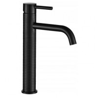 Змішувач для раковини (умивальника) REA GUSTO ONE BLACK чорний високий REA-B8406