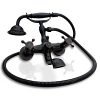 Змішувач для ванни REA RETRO OLD BLACK чорний REA-B0224