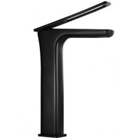 Змішувач для раковини (умивальника) REA SOHO BLACK HIGH чорний високий REA-B8601