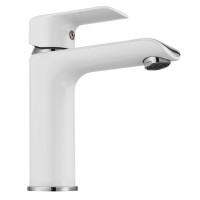 Змішувач REA Bloom White Chrom Low REA-B9915