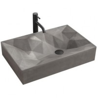 Умивальник (раковина) REA ROCK GREY MAT накладний REA-U7905