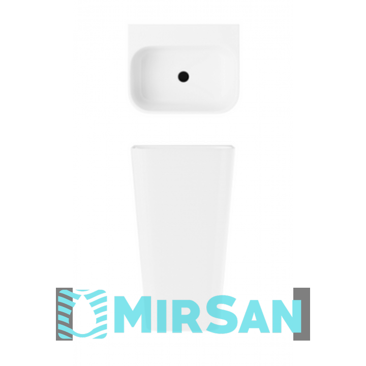 Умивальник (раковина) CORSAN ARIS білий підлоговий MU5040