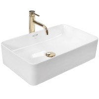 Умивальник на стільницю Rea Berta 55 White REA-U5055
