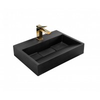 Умивальник (раковина) REA KONGLOMERATOWA GOYA 100 BLACK REA-U8666