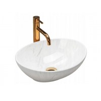 Умивальник (раковина) REA SOFIA CALALA MARMUR накладний REA-U6598