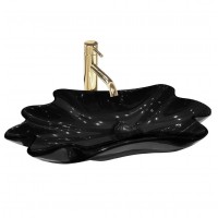 Умивальник (раковина) REA INFINITY BLACK - на стільницю REA-U3401