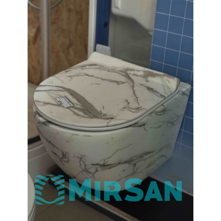 Підвісний унітаз REA CARLOS SLIM LAVA MATT REA-C8004 ВИСТАВКОВИЙ ЗРАЗОК