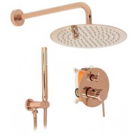 Душовий гарнітур прихованого монтажу REA LUNGO ROSE GOLD + BOX REA-P4111