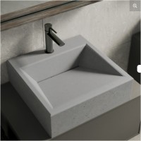Накладна раковина з бетону Square