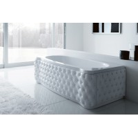 Акриловая прямоугольная ванна с каркасом Treesse New Classic Young V6741