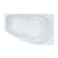 Акриловая ванна Лайма (левая) Triton ассиметричная