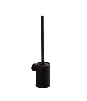 Йоржик для унітазу VBI ROUND BLACK