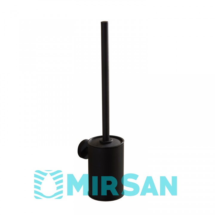 Йоржик для унітазу VBI ROUND BLACK