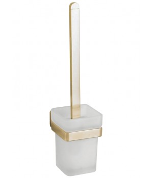 Йоржик для унітазу VBI MARS 2 BRUSHED GOLD