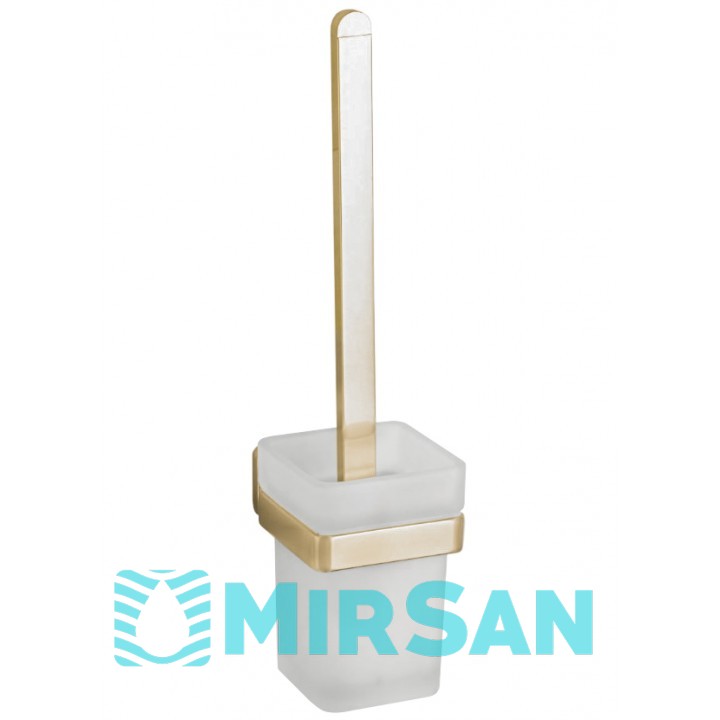 Йоржик для унітазу VBI MARS 2 BRUSHED GOLD