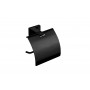 Тримач для туалетного паперу з кришкою VBI MERCURY BLACK