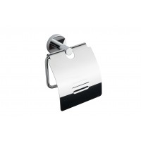 Тримач для туалетного паперу з кришкою VBI URANUS CHROME
